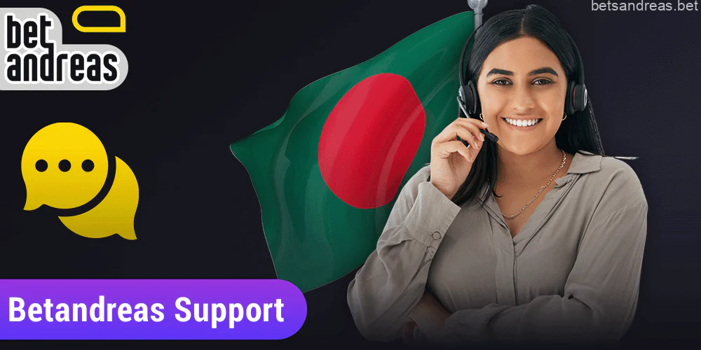 Betandreas player support in Bangladesh