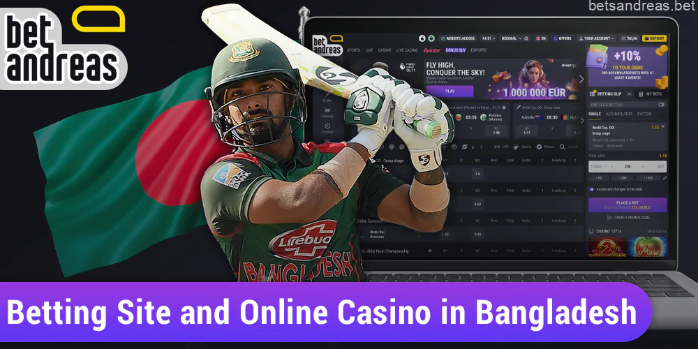 Betandreas Bangladesh website: betting, online casino
