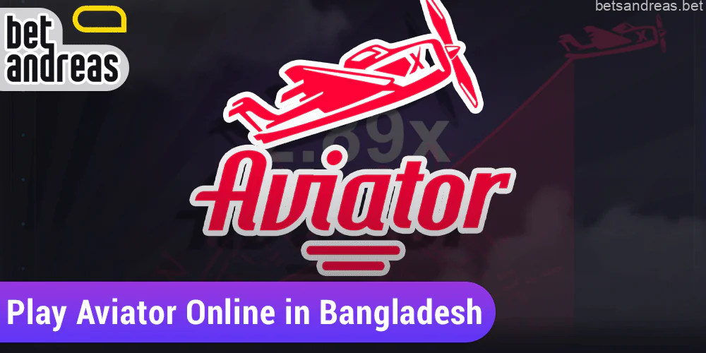 Aviator crash game online at Betandreas in Bangladesh