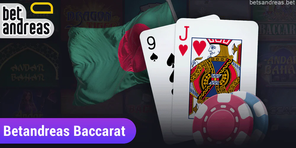 Baccarat games on Betandreas in Bangladesh
