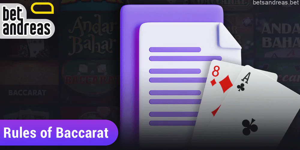 Rules of Baccarat games Betandreas