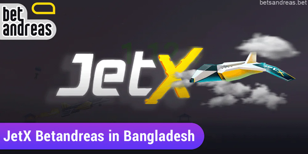 Crash game JetX at Betandreas in Bangladesh